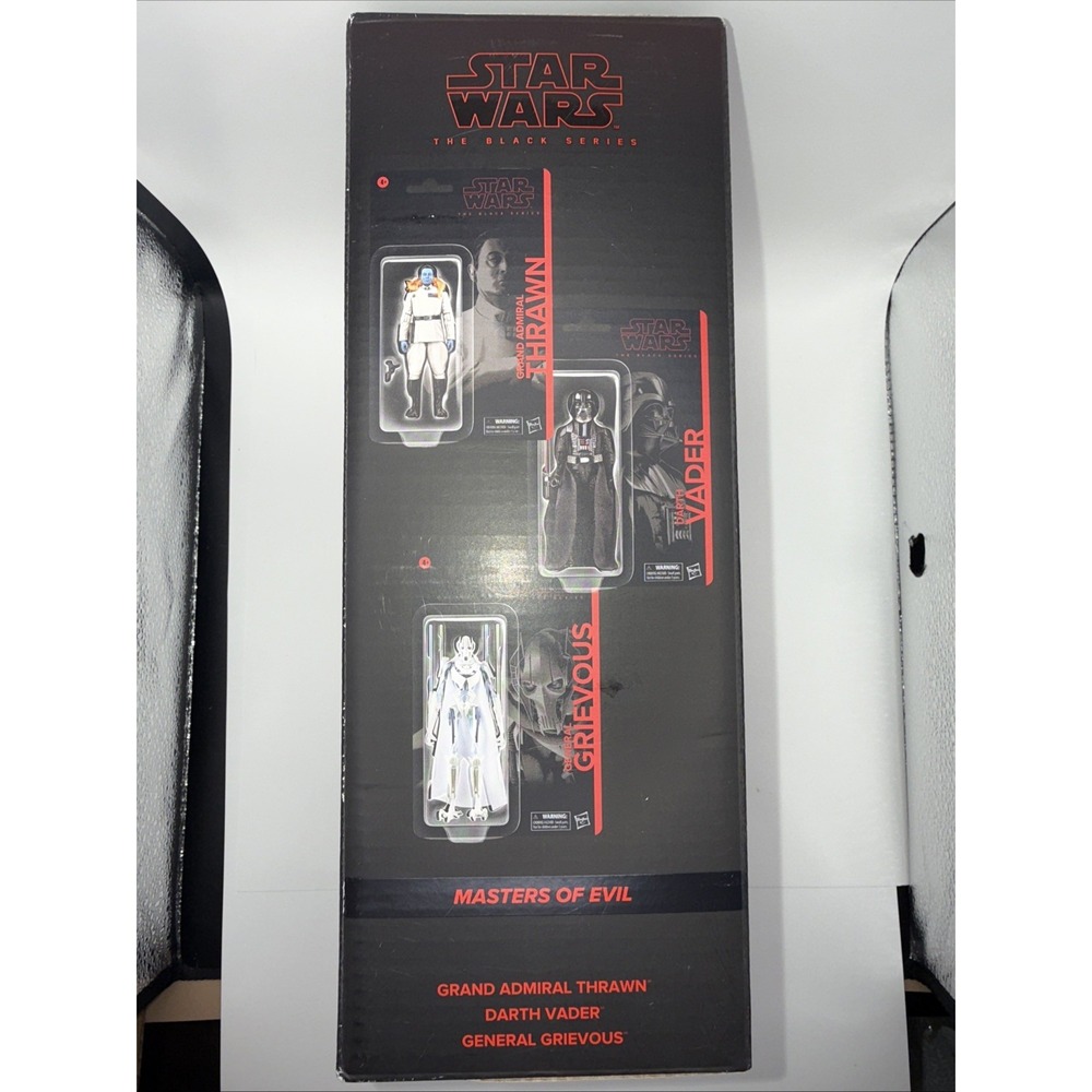 STAR WARS Black Series Masters of Evil 6" Action Figures Thrawn Vader Grievous - Picture 4 of 10